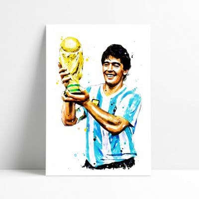 Argentina |  Diego Maradona Art Print (2)