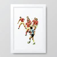 Argentina |  Diego Maradona v Belgium Art Print
