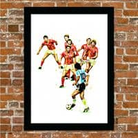 ARGENTINA -  DIEGO MARADONA V BELGIUM