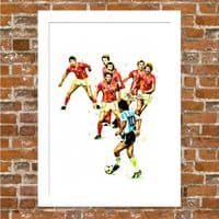 ARGENTINA -  DIEGO MARADONA V BELGIUM