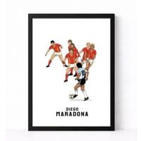 Argentina Print | Diego Maradona Belgium