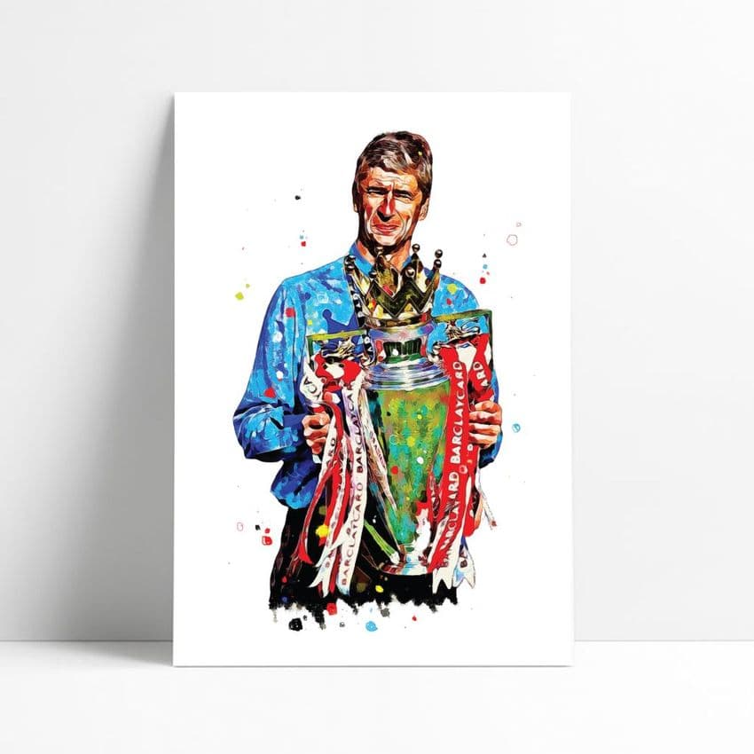 Arsenal | Arsene Wenger Art Print