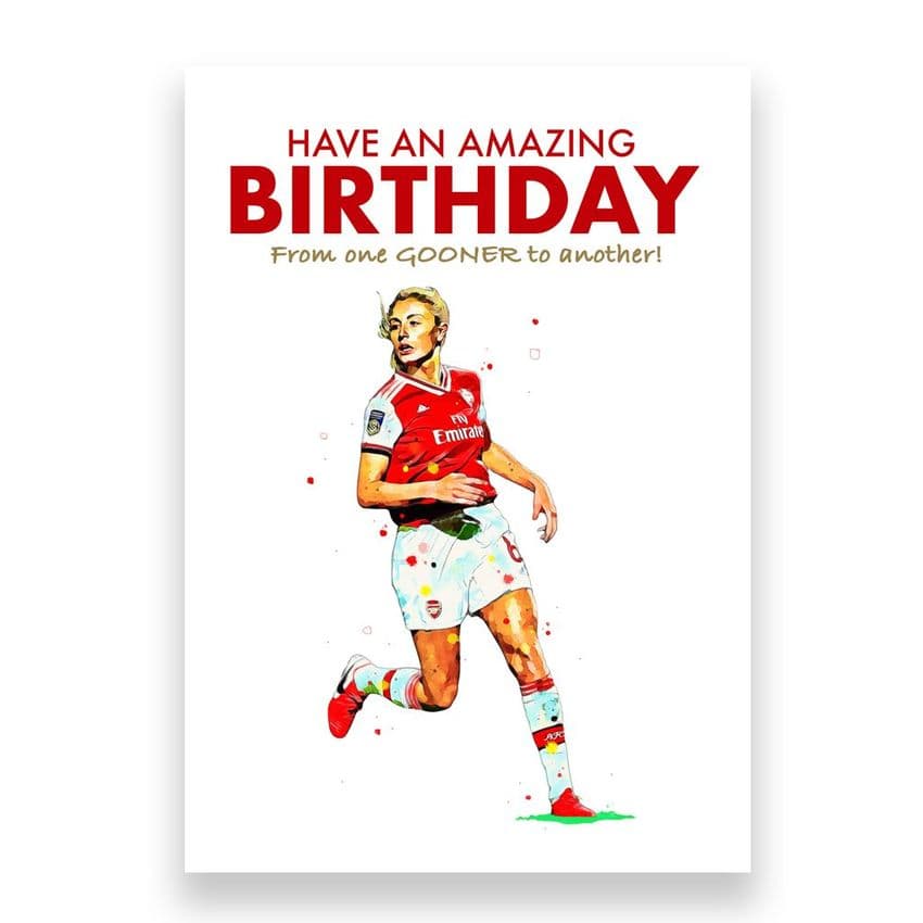 Arsenal Birthday Card | Leah Williamson