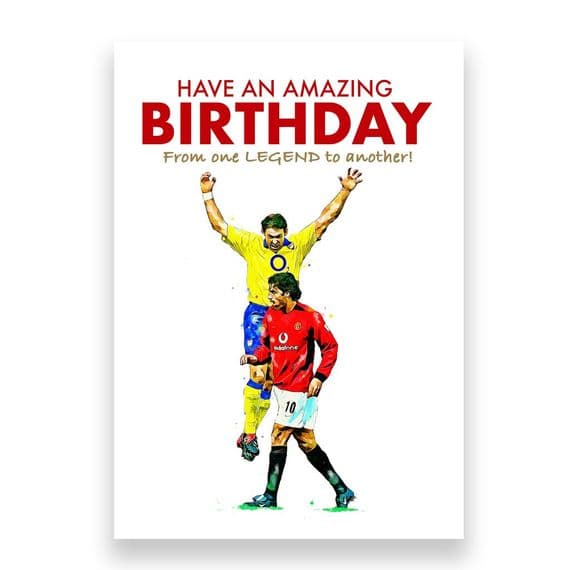 Arsenal Birthday Card | Martin Keown