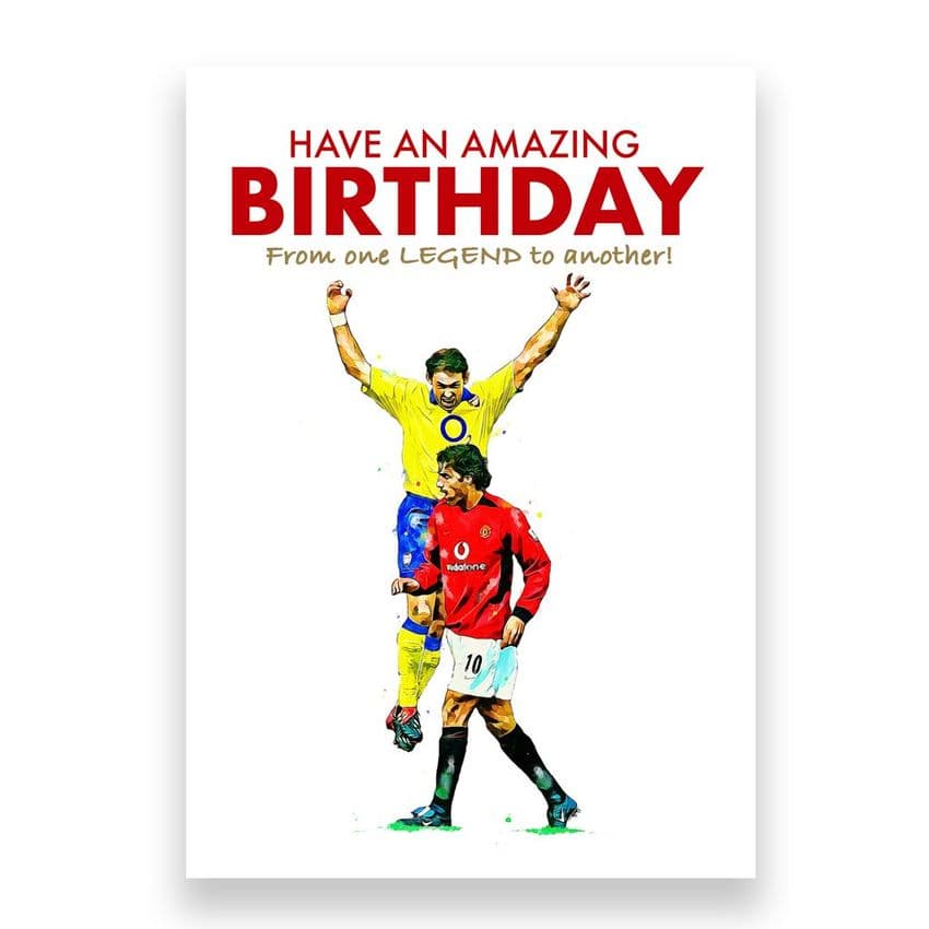Arsenal Birthday Card | Martin Keown