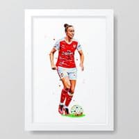 Arsenal |  Casey Stoney Art Print