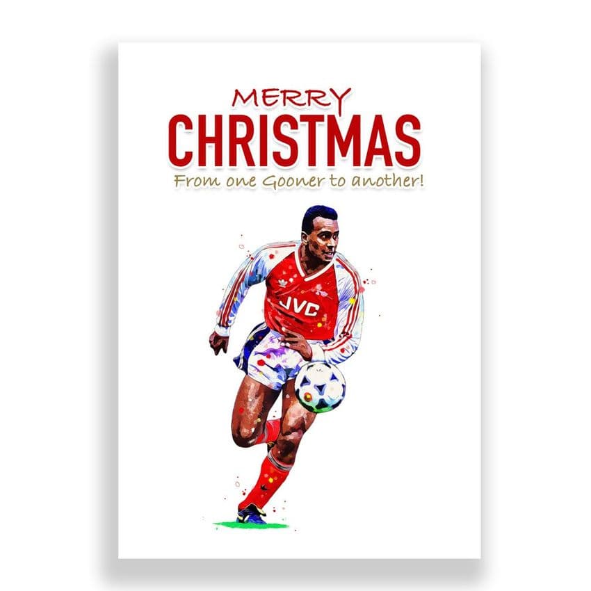 Arsenal Christmas Card | David Rocastle
