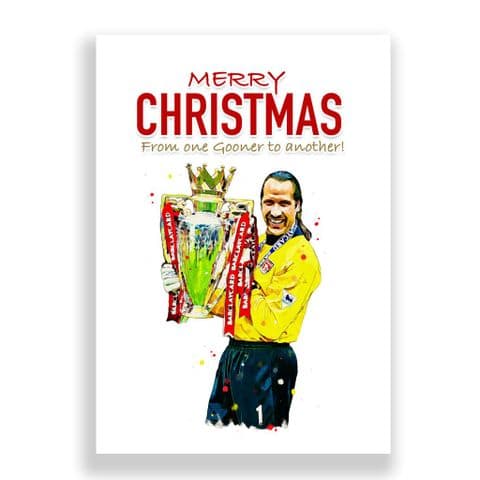 Arsenal Christmas Card | David Seaman