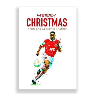 Arsenal Christmas Card | Ian Wright