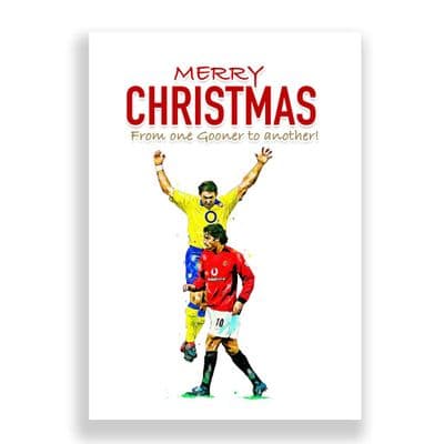 Arsenal Christmas Card | Martin Keown