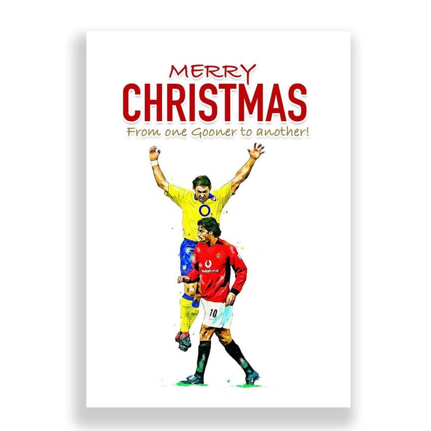 Arsenal Christmas Card | Martin Keown
