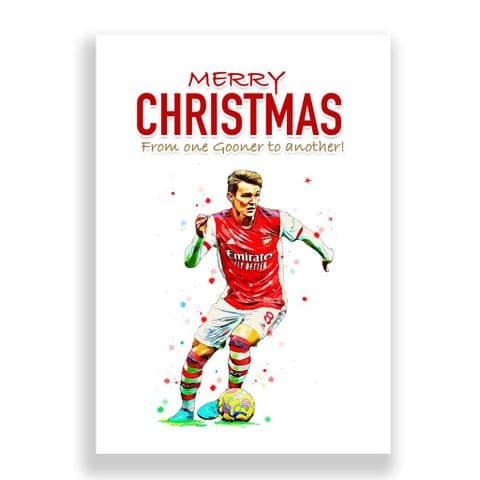 Arsenal Christmas Card | Martin Odegard