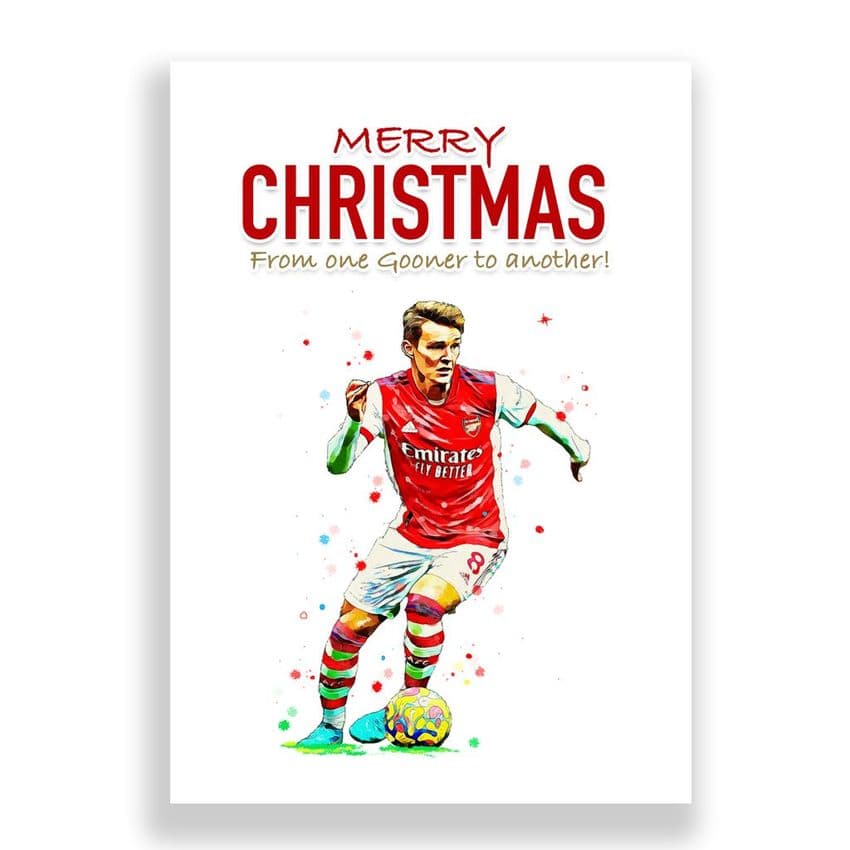 Arsenal Christmas Card | Martin Odegard
