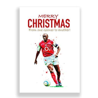 Arsenal Christmas Card | Patrick Vieira