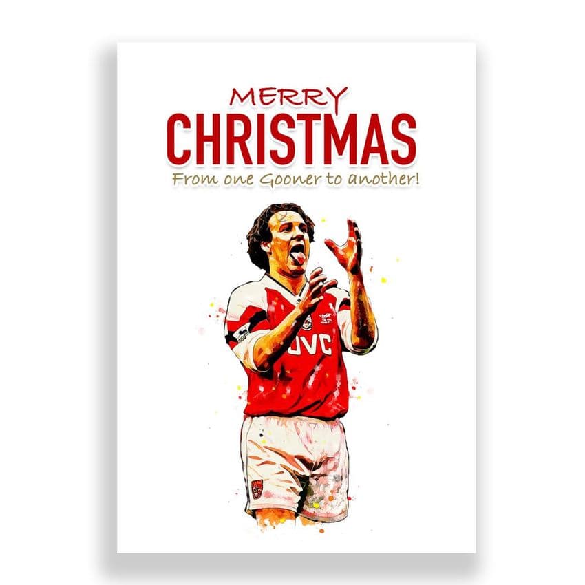 Arsenal Christmas Card | Paul Merson