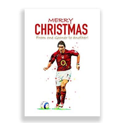 Arsenal Christmas Card | Robert Pires