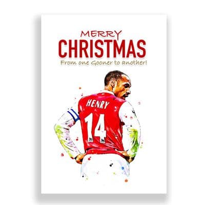 Arsenal Christmas Card | Thierry Henry