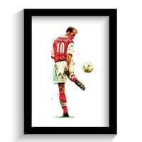 Arsenal | Dennis Bergkamp Art Print