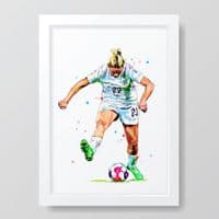 Arsenal |  England | Alessia Russo Art Print