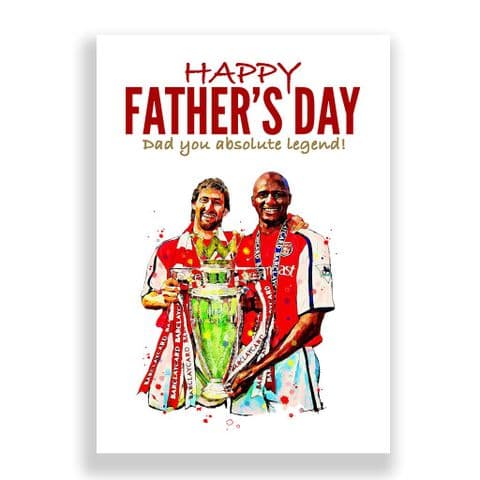 Arsenal Father's Day Card | Adams & Vieira