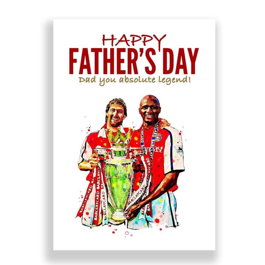 Arsenal Father's Day Card | Adams & Vieira