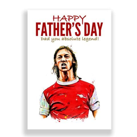 Arsenal Father's Day Card | Charlie George