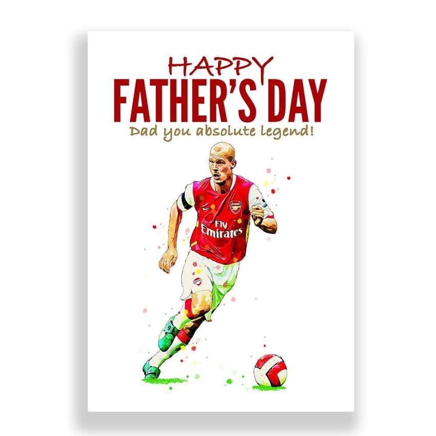 Arsenal Father's Day Card | Freddie Ljungberg