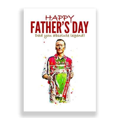 Arsenal Father's Day Card | Lee Dixon