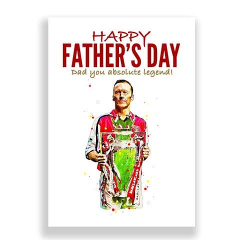 Arsenal Father's Day Card | Lee Dixon
