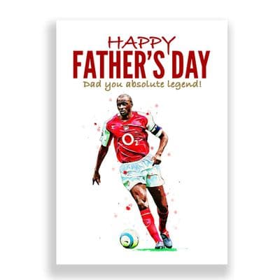 Arsenal Father's Day Card | Patrick Vieira