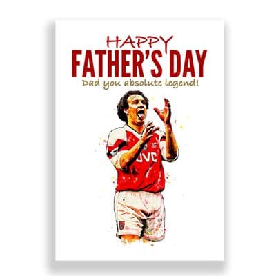 Arsenal Father's Day Card | Paul Merson