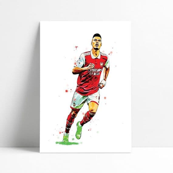 Arsenal | Gabriel Martinelli  Art Print