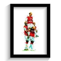 Arsenal | Henry Vieira Bergkamp Art Print