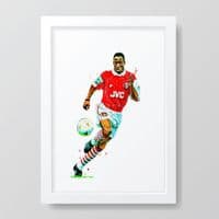 Arsenal | Ian Wright Art Print
