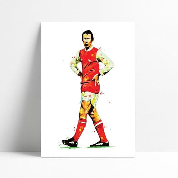 Arsenal | Liam Brady Art Print