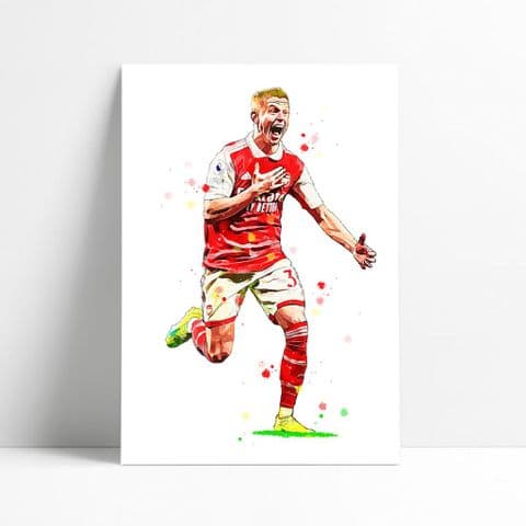 Arsenal | Oleksandr Zinchenko Art Print