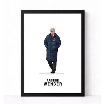 Arsenal Print | Arsene Wenger Coat