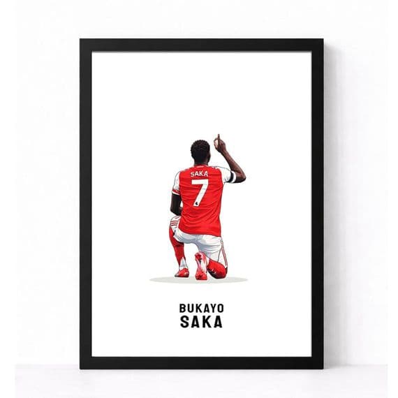 Arsenal Print | Bukayo Saka