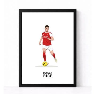 Arsenal Print | Declan Rice
