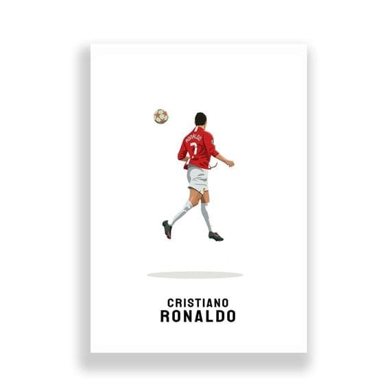 Arsenal Print | Dennis Bergkamp (100)