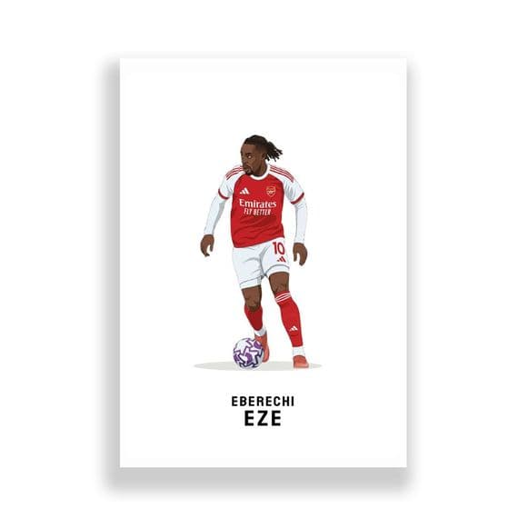 Arsenal Print | Dennis Bergkamp (116)