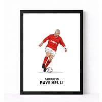 Arsenal Print | Dennis Bergkamp (117)