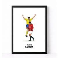 Arsenal Print | Dennis Bergkamp (120)