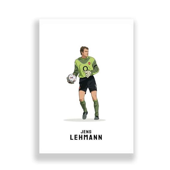 Arsenal Print | Dennis Bergkamp (123)