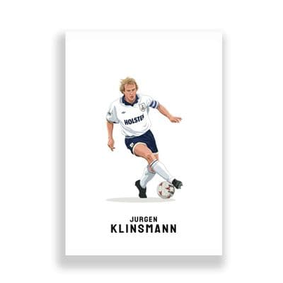 Arsenal Print | Dennis Bergkamp (125)
