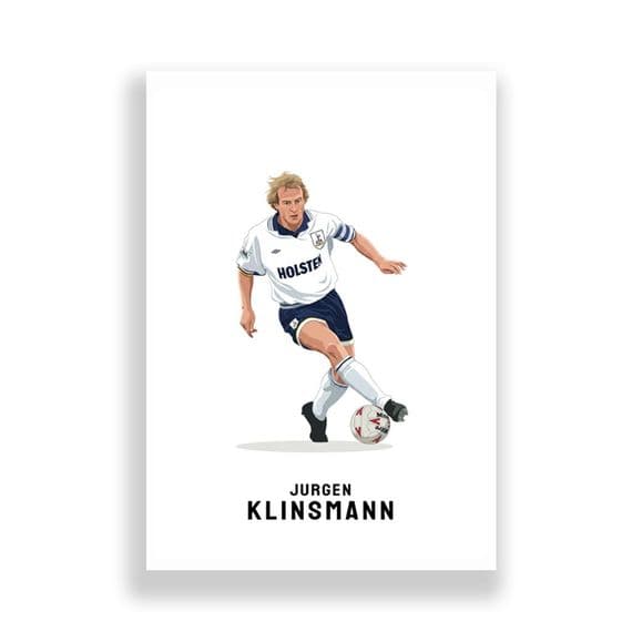 Arsenal Print | Dennis Bergkamp (125)