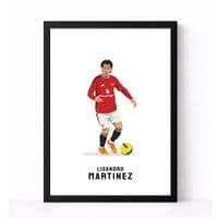 Arsenal Print | Dennis Bergkamp (131)