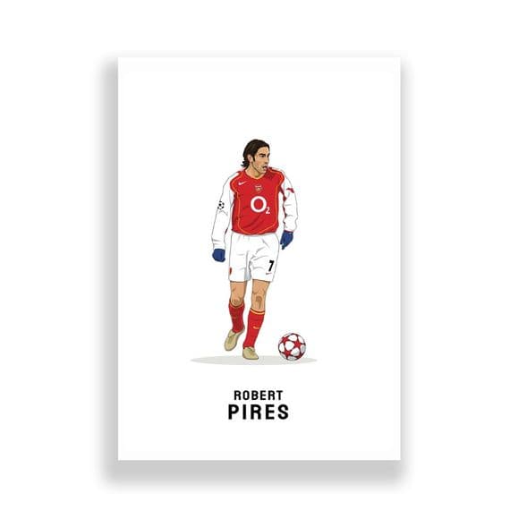 Arsenal Print | Dennis Bergkamp (137)