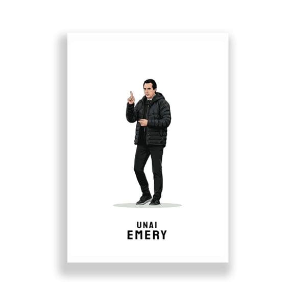 Arsenal Print | Dennis Bergkamp (178)