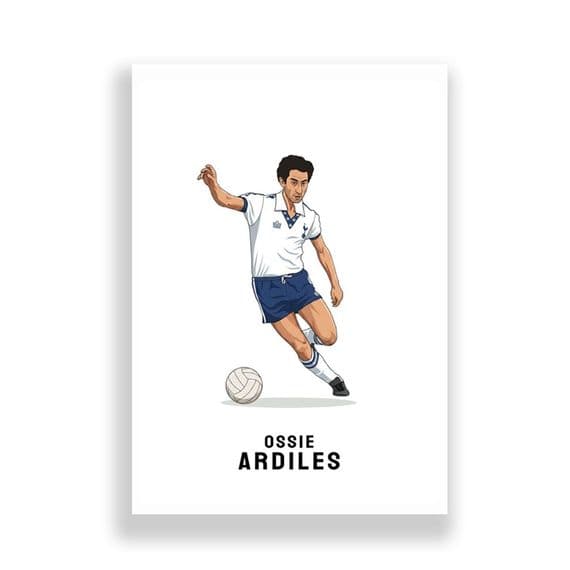 Arsenal Print | Dennis Bergkamp (191)